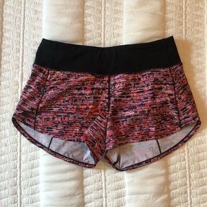 Lululemon Speed Up Shorts Size 6